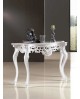 CONSOLA DE MADERA blanco mate
