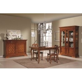 Biblioteca de diseño ESCAPARATE TaraceadoLEGNO VENETO CON LA NUEZ BASSANO