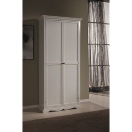 MUEBLE despensa GABINETE escoba blanco laca 2 PUERTA ART POOR