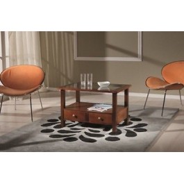 Table basse SQUARE NOIX ART PAUVRES