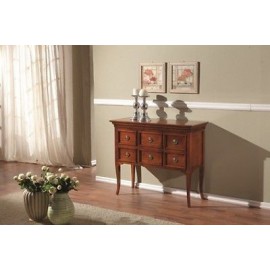 MÖBEL BELIEF Nachtstuhl ‚6 DRAWERS MASSIVHOLZ FINISH BASSANO