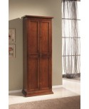 Despensa Armario móvil zapato de madera armario 2 PUERTA ART POOR color nogal'S X