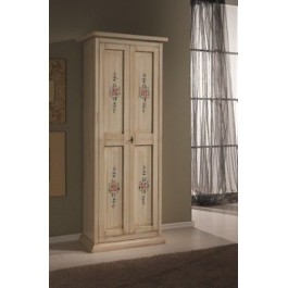 Despensa MADERA SHOE armario 2 puertas antiguas OSCURO Marfil X