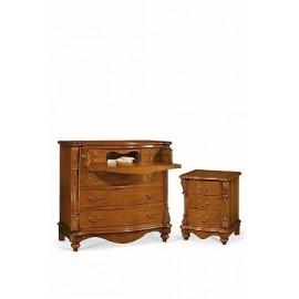 Nachtstuhl ‚7 CASSETTILEGNO MASSIVHOLZ