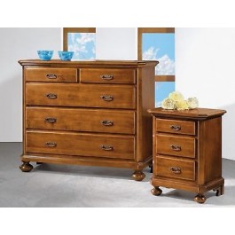 Nachtstuhl ‚5 FACH HOLZ x Schlafzimmer