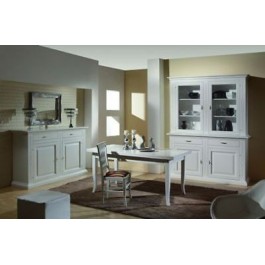 Raum voller POOR ART HOLZ weiß lackiert