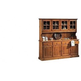 EN BOIS DE CONVICTION PINE BASE + LIFT Mur verre COULEUR MIEL - NOYER - NATUREL