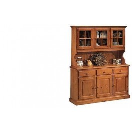 GLAUBE IN PINE HOLZ BASE + LIFT CRISTALLIERA HONEY COLOR - NUSSBAUM - NATURAL