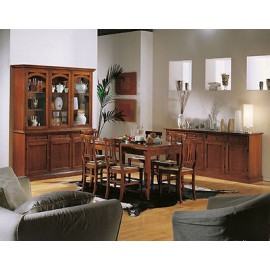 WOHNZIMMER FULL BELIEF CRISTALLIERA TISCH LEHRSTÜHLE HOLZ VENETO