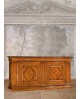 CREDENZA LEGNO MASSELLO INTARSIATA L 230 P 57 H 113