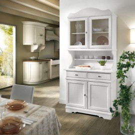 FULL BELIEF CRISTALLIERA provenzalische Land MIT WEISS - Massivholz