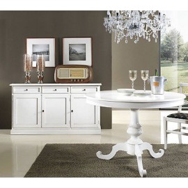 PAYS DE CONVICTION PROVENZALE Laqué blanc - BOIS MASSIF VENETO