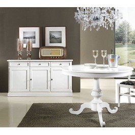 PAYS DE CONVICTION PROVENZALE Laqué blanc - BOIS MASSIF VENETO