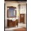 SALLE DE BAIN CABINET meubles en bois ART PAUVRES MIROIR