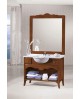BOIS CABINET SALLE DE BAIN ART PAUVRES CLASSIC AVEC MIROIR