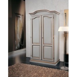 CABINET 2 PORTES PEINTES BOIS DECORE