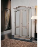 CABINET 2 PORTES PEINTES BOIS DECORE