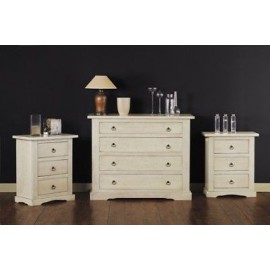 ANGEBOT IN Nachtstuhl ‚CASSETTIAVORIO antiken Holz 4 - X weißer Schlafzimmer