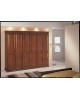 ARMADIO 6 ANTE legno massello vari colori L 310