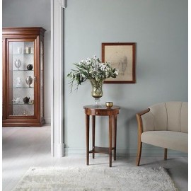 TABLE RONDE SALON SOLID bois marqueté