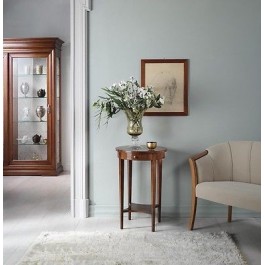 TABLE RONDE SALON SOLID bois marqueté