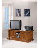 CABINET STAND TV COULEUR NOYER COFFRE clair ou foncé