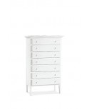 WOCHEN CHEST LACKIERTE MATT WEISS x Schlafzimmer Mehrzweck -Bad