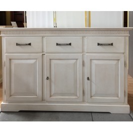DRESSER BLANC ANTIQUE VENEZIANOLEGNO SOLIDE