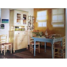 TAVOLO LEGNO ALL A LIBRO DIMENSIONE 100X100 (200X100)