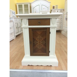DRESSER CABINET WOOD BICOLORE INTARSIATA