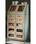 PANTRY HOLZ VERZIERTES HANDGEMALTER