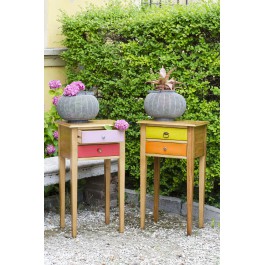 HARLEQUIN COMODINO BOIS - MADE IN ITALY