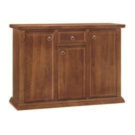 DRESSER WOOD ART POOR COLOR DARK WALNUT