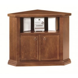 SOPORTE TV MADERA ART POOR color oscuro NUEZ