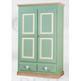 SCHRANK HOLZ von Hand verziert LAND VENETO