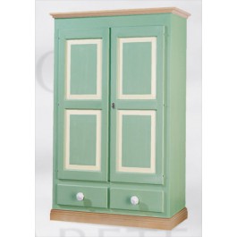 SCHRANK HOLZ von Hand verziert LAND VENETO