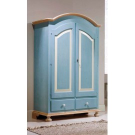 SCHRANK HOLZ von Hand verziert LAND VENETO