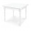 MATT BLANC TABLE EXTENSIBLE 100 X 100 PLIANTE BOIS Laqué blanc