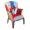 FAUTEUIL PRÉSIDENT DE CONCEPTION Patchword MULTICOLORE