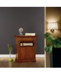 La puerta del gabinete TELEPHONE ENTRATINA ART WOOD POOR con vestíbulo NUEZ