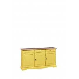 CREDENZA LEGNO MASSELLO VARI COLORI FINITURA ANTICATO
