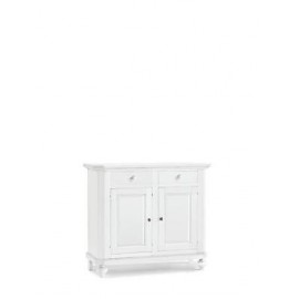 DRESSER ARMARIO 2 PUERTAS BLANCO MATE MADERA VENETO X HALL COCINA