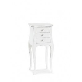 Franzose BETTSIDE Schubladenbox WEISS MATT HOLZ VENETO