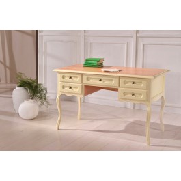 TABLE DESK ECRITURE EN BOIS Cerata Bicolore COULEURS DIVERS