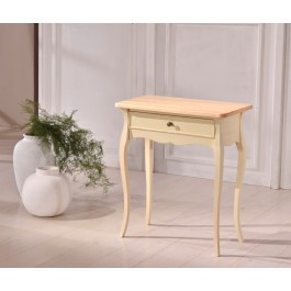 TABLE CONSOLE EN BOIS Cerata Bicolore COULEURS DIVERS
