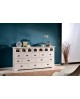 DRESSER AMERICAN LAND IN HOLZ WEISS aufgelesen - Verschiedene Farben