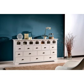 DRESSER país de América en madera blanca obtenida - VARIOS COLORES