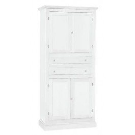 BIBLIOTHÈQUE DU BOIS Pantry MATT BLANC BOIS PRODUITS VENETO X CUISINE HALL