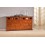 CREDENZA IN LEGNO COLORE NOCE SCURO -L 180P40H 90