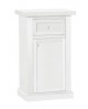 BEDSIDE DRAWER CABINET WHITE MATT WOOD PRODUCTS VENETO